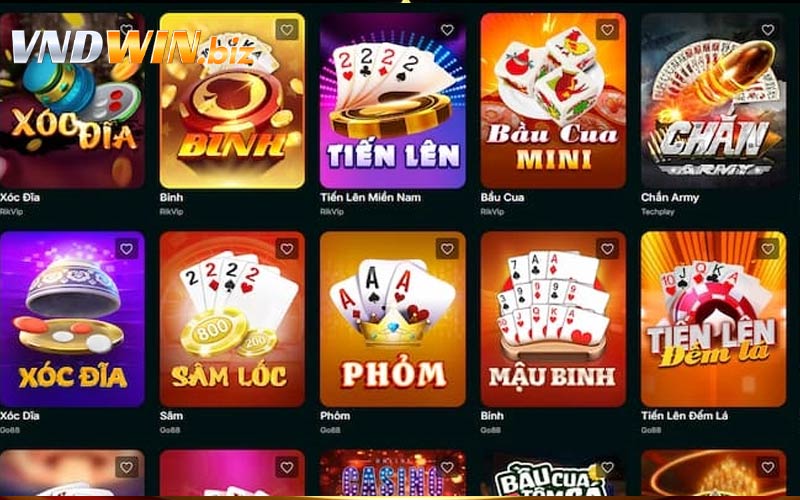 Game bài mới nhất VNDWIN